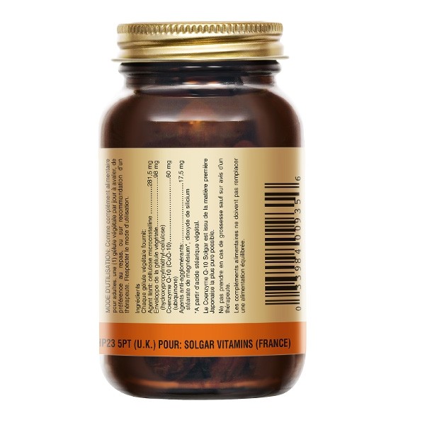Solgar Coenzyme Q10 60 mg gélules