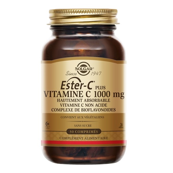 Solgar Ester-C Plus Vitamine C 1000 mg comprimés