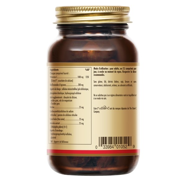 Solgar Ester-C Plus Vitamine C 1000 mg comprimés