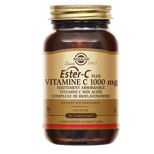 Solgar Ester-C Plus Vitamine C 1000 mg comprimés