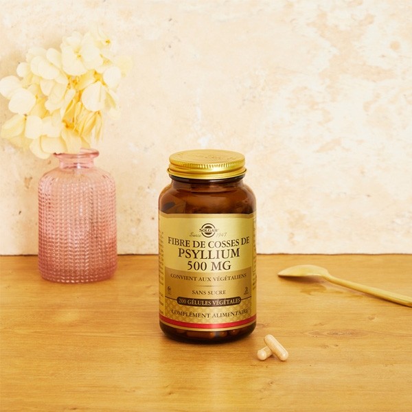 Solgar Fibres de cosses de Psyllium 500 mg gélules