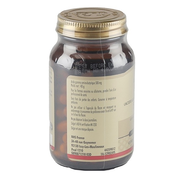 Solgar GABA 500 mg gélules