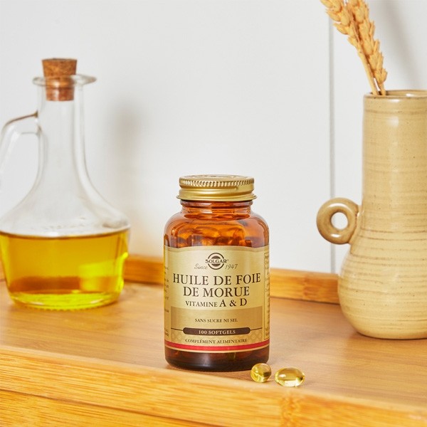Solgar Huile de Foie de Morue capsules