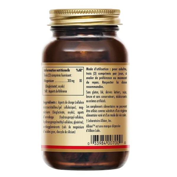 Solgar Magnesium Comprimés