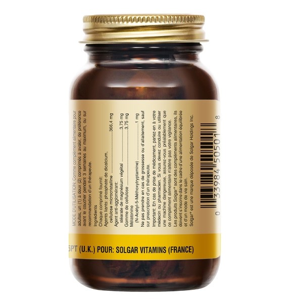 Solgar Mélatonine 1 mg comprimés