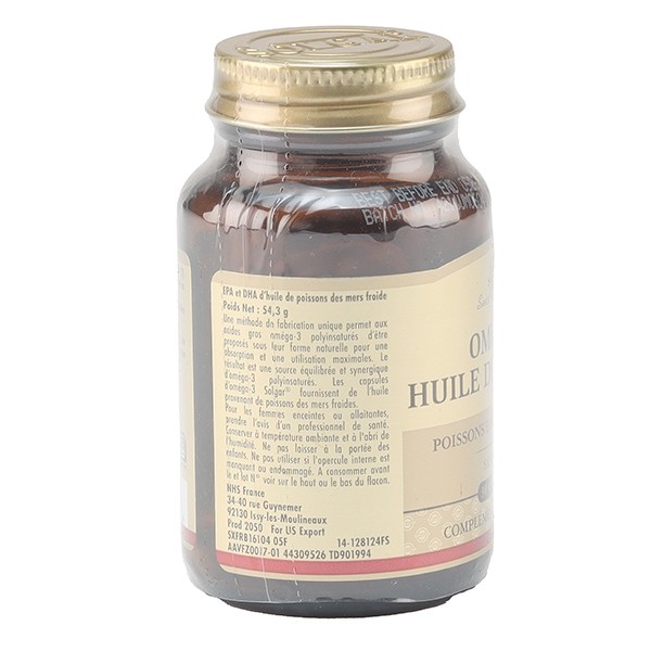 Solgar Oméga 3 capsules