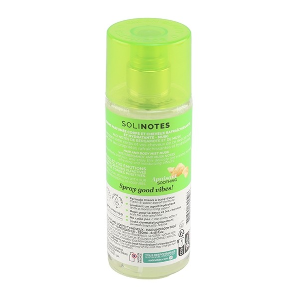 Solinotes Brume parfumée Musc