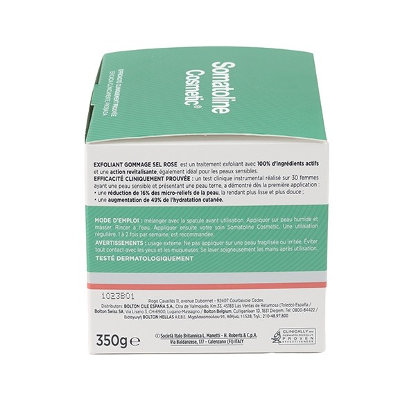 Somatoline Cosmetic Gommage sel rose