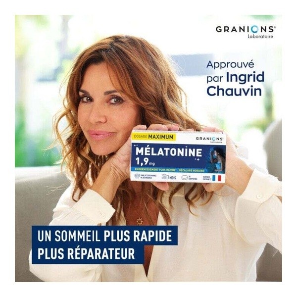 Granions Mélatonine 1,9 mg comprimés