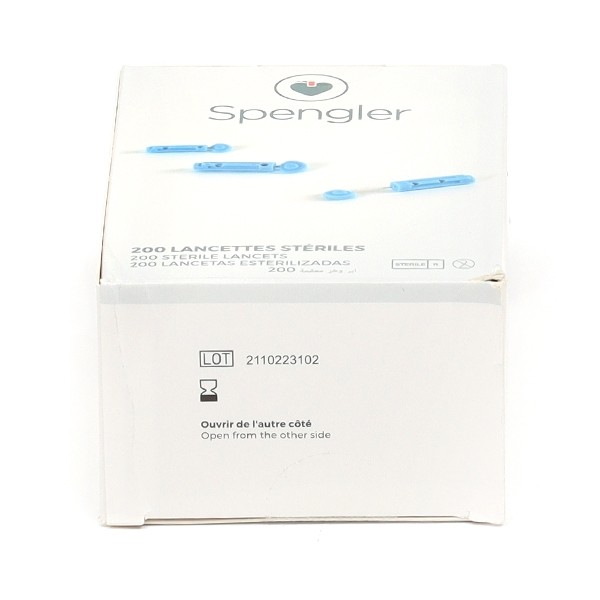 Lancettes stériles TB100 Spengler