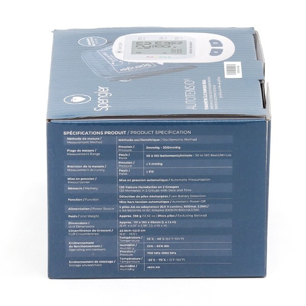 Spengler tensiomètre bras électronique Autotensio