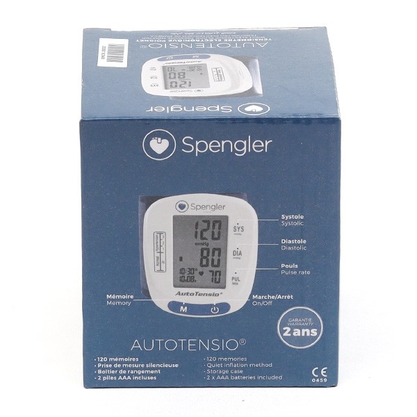 Spengler tensiomètre poignet Autotensio SPG 340P