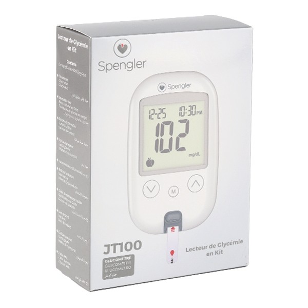 Kit lecteur de glycémie JT100