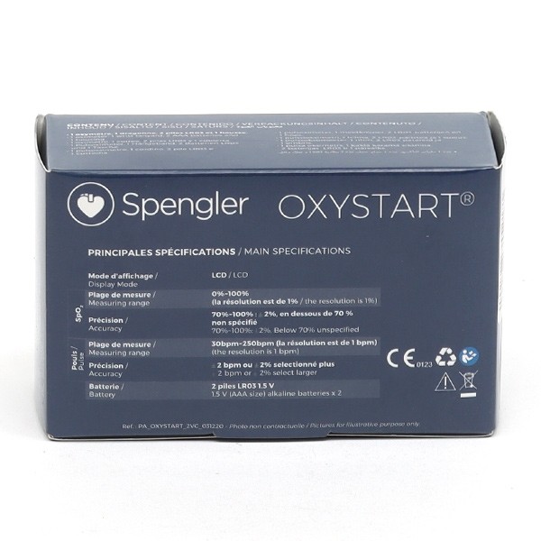Spengler oxymètre de pouls Oxystart