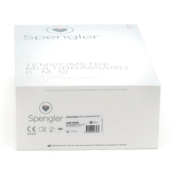 Spengler tensiomètre manopoire Lian Nano  + 3 brassards
