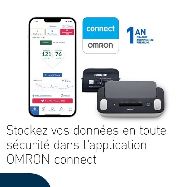 Omron Complete tensiomètre + ECG