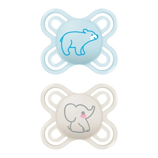 MAM Perfect Naissance Sucette silicone anatomique 0-2 mois