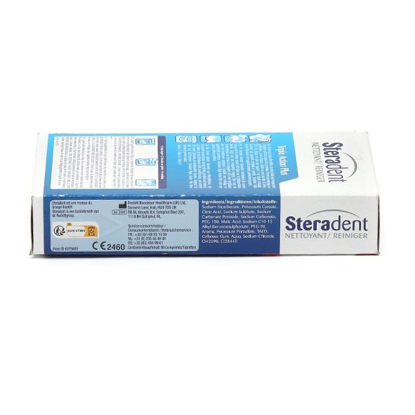 Steradent Triple Action Plus Comprimés effervescents
