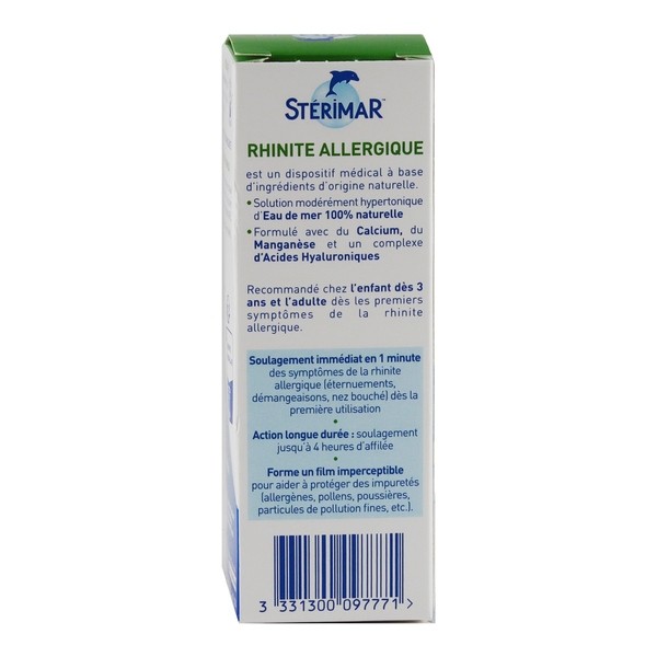 Stérimar Rhinite allergique spray nasal