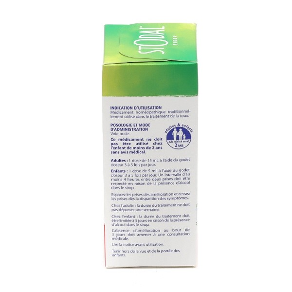 Stodal sirop toux sèche et grasse