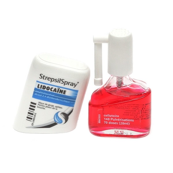 Strepsil Spray lidocaine collutoire