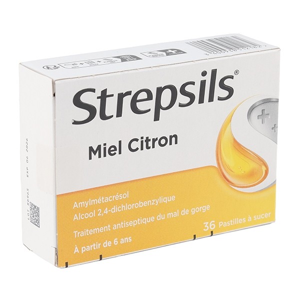 Strepsils miel citron
