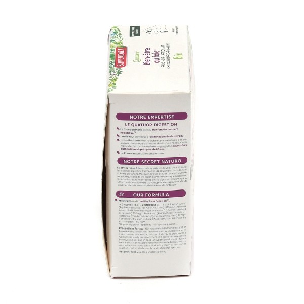 Super Diet Quatuor bien-être du foie bio unidoses