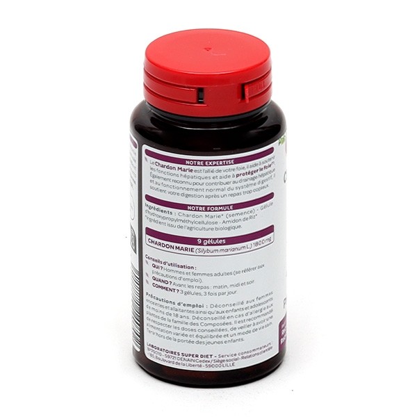 Super Diet chardon marie bio gélules