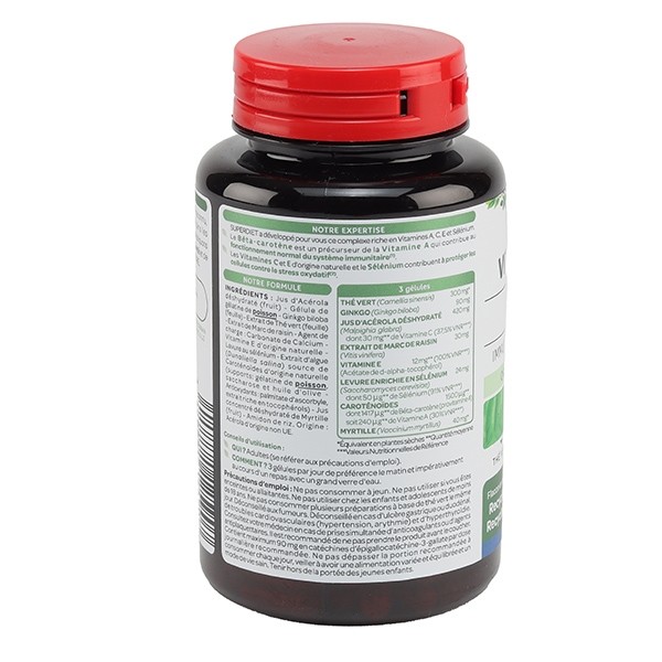 Super Diet Vitamines A, C, E et Sélénium gélules