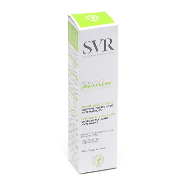 SVR Sebiaclear Active Teinté soin intensif 40 ml