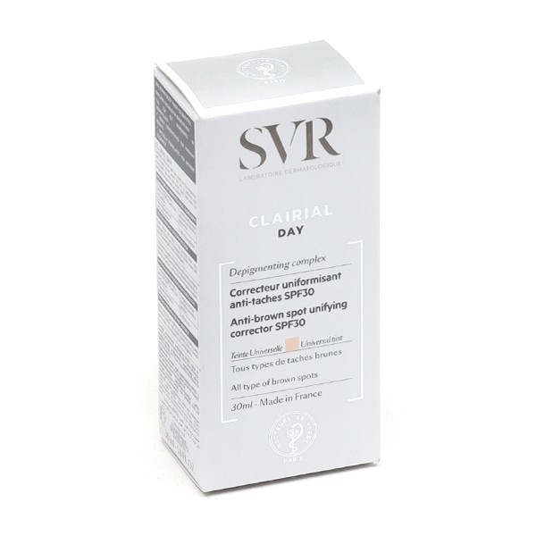 SVR Clairial Day Correcteur uniformisant anti taches SPF 30