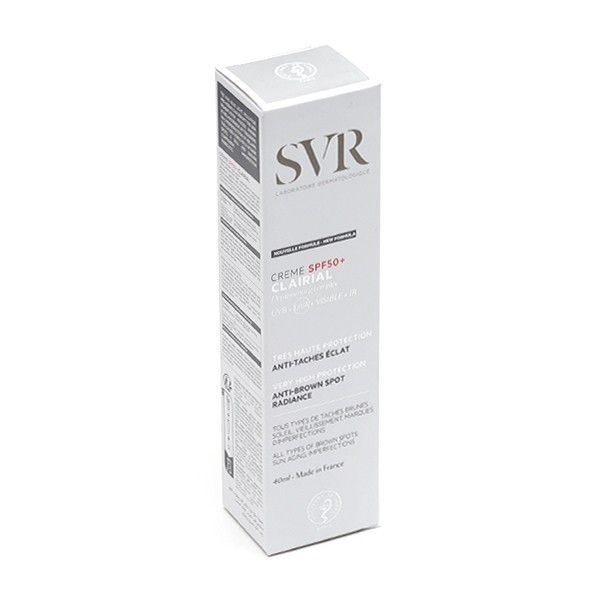 SVR Clairial crème solaire SPF 50+