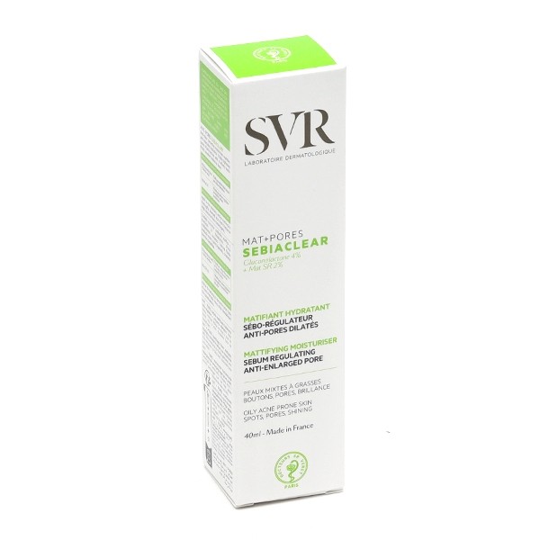 SVR Sebiaclear Mat+Pores crème matifiante