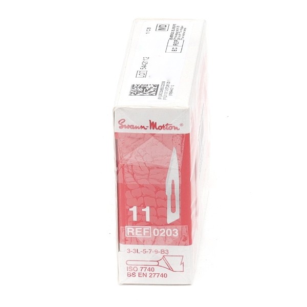 Swann Morton lames de bistouri stériles par 100