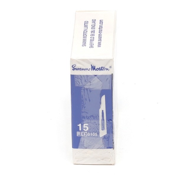 Swann Morton lames de bistouri non stériles par 100