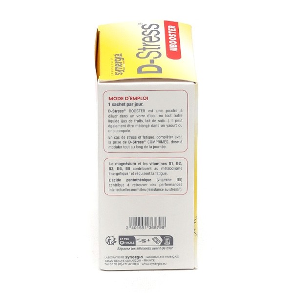 D Stress booster sachets