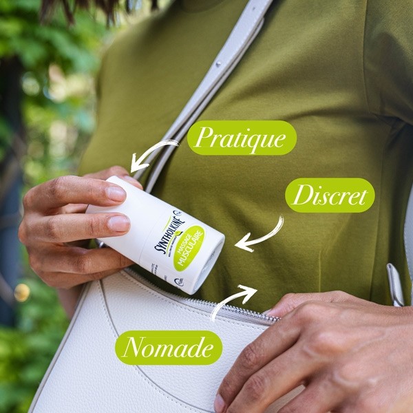 Syntholkiné roll-on de massage musculaire
