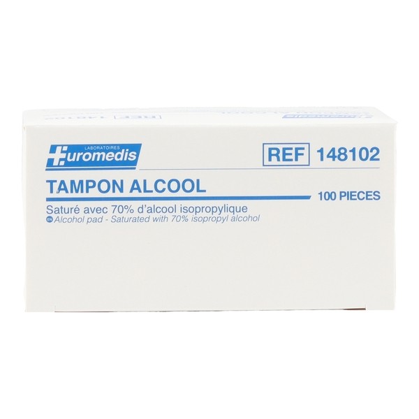 Tampon alcool 70% en sachet individuel
