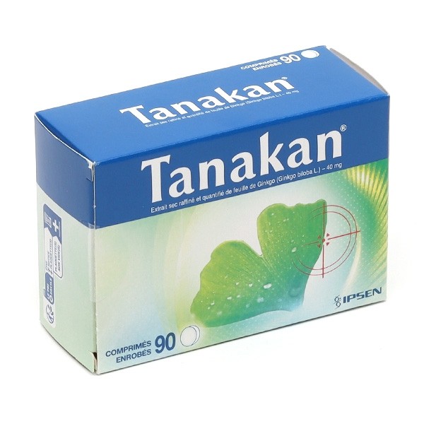 Tanakan 40 mg comprimé