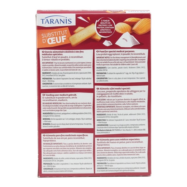 Taranis Substitut d'oeuf en poudre