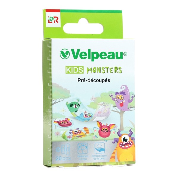 Velpeau Kids Monsters pansements pour enfant