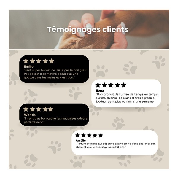 Bella Bestia Parfum pour chien et chat Fleur de lin