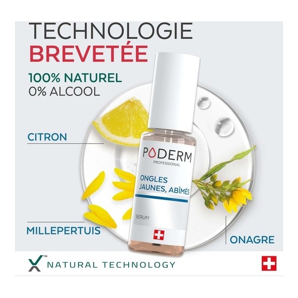 Poderm Sérum ongles jaunes et abîmés