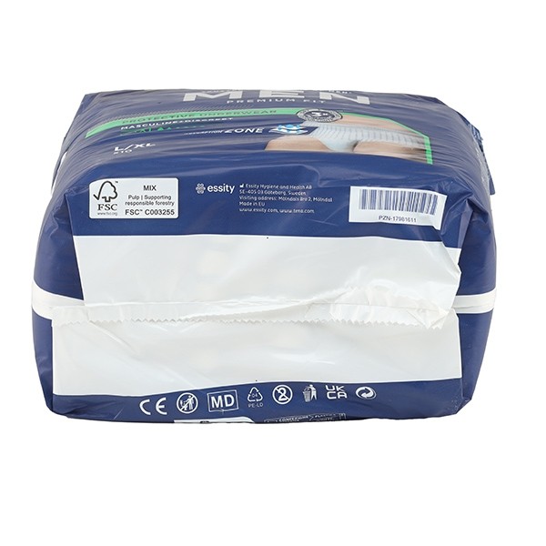 Tena Men Premium Fit sous-vêtement absorbant  Maxi 6 gouttes