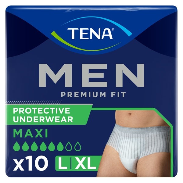 Tena Men Premium Fit sous-vêtement absorbant  Maxi 6 gouttes
