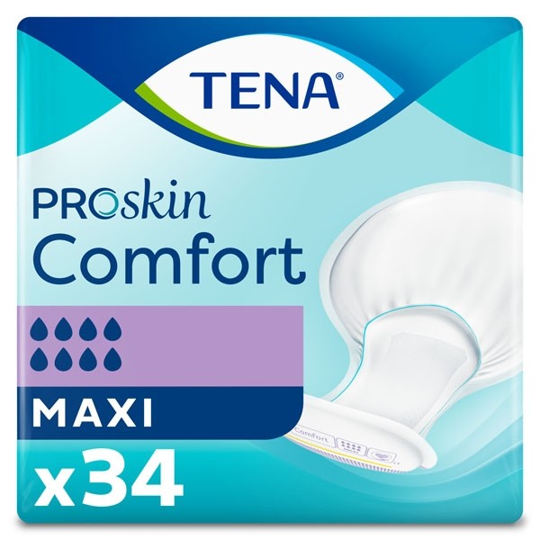 Tena Comfort Proskin Protections anatomiques Maxi 8 gouttes
