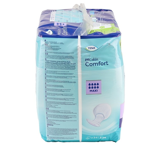 Tena Comfort Proskin Protections anatomiques Maxi 8 gouttes