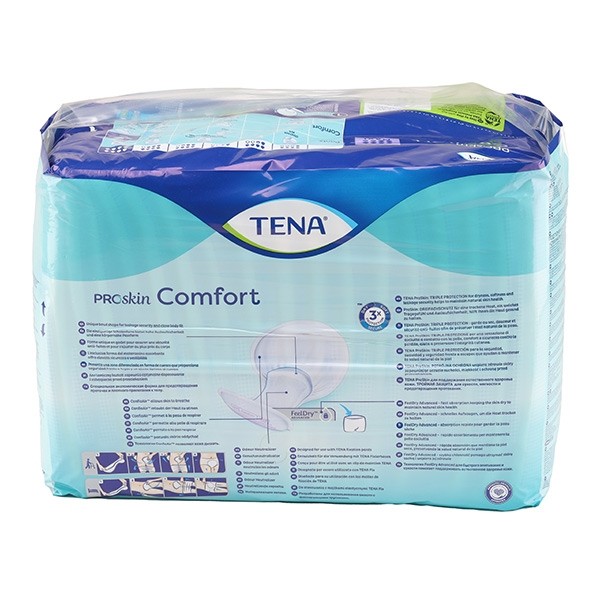 Tena Comfort Proskin Protections anatomiques Maxi 8 gouttes