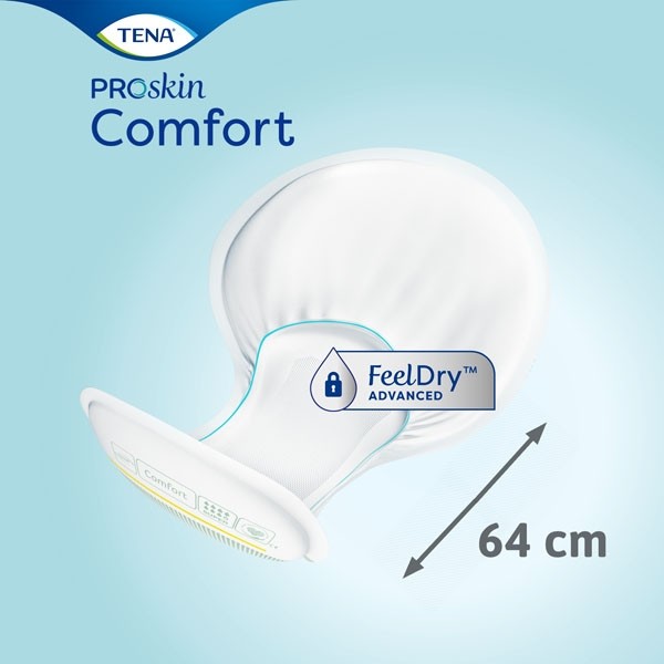 Tena Comfort Proskin protections anatomiques Super 7 gouttes