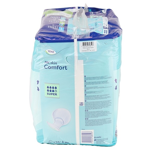 Tena Comfort Proskin protections anatomiques Super 7 gouttes